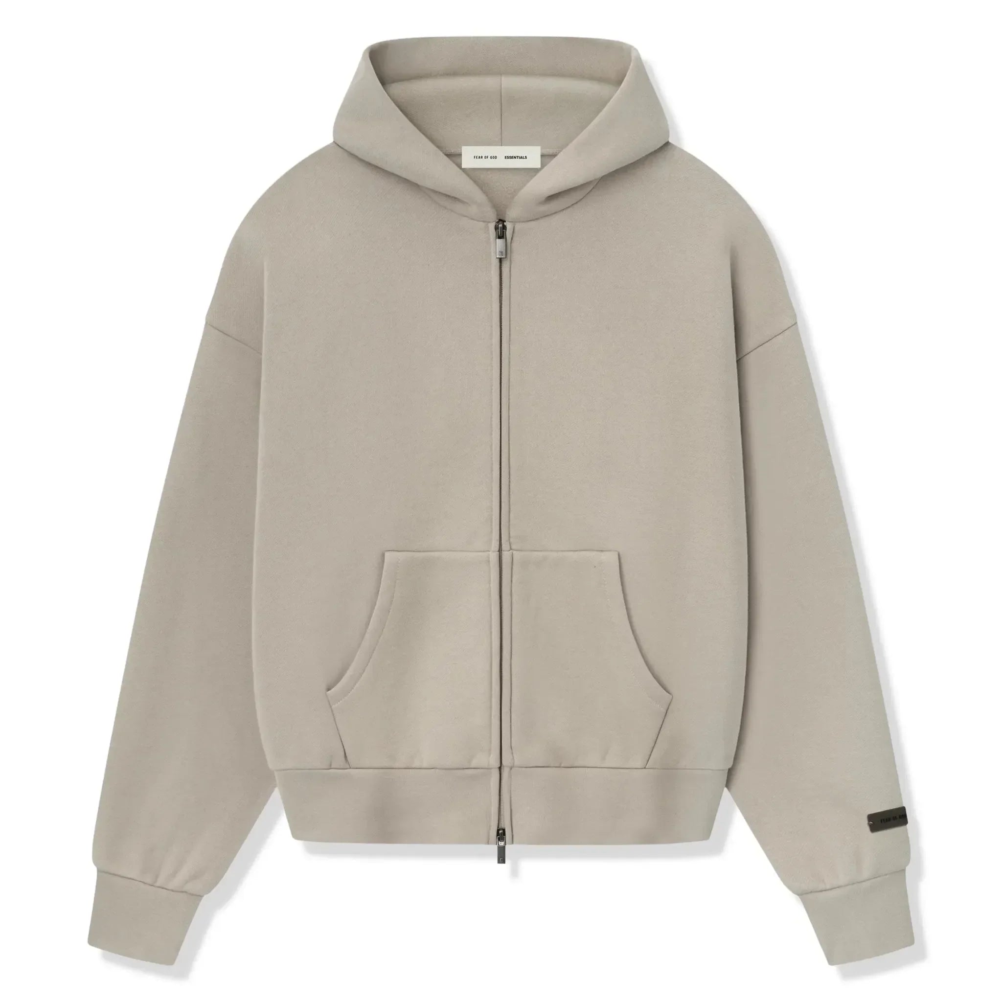 Fear Of God Essentials Classic Fleece Timber Zip-Up Hoodie (SS25)